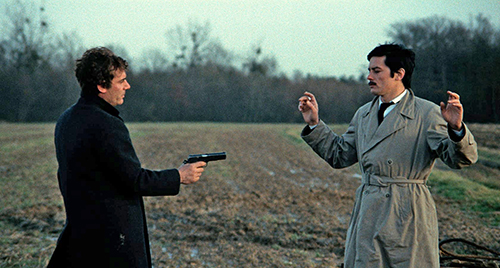 image du film COMPRESSION LE CERCLE ROUGE DE JEAN-PIERRE MELVILLE.