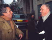 Grard Courant avec Dominique Noguez.