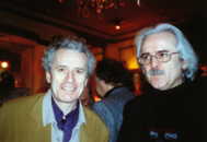 Gérard Courant avec Yves Frémion.