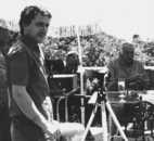 Tournage du Cin�maton de Joseph Losey.