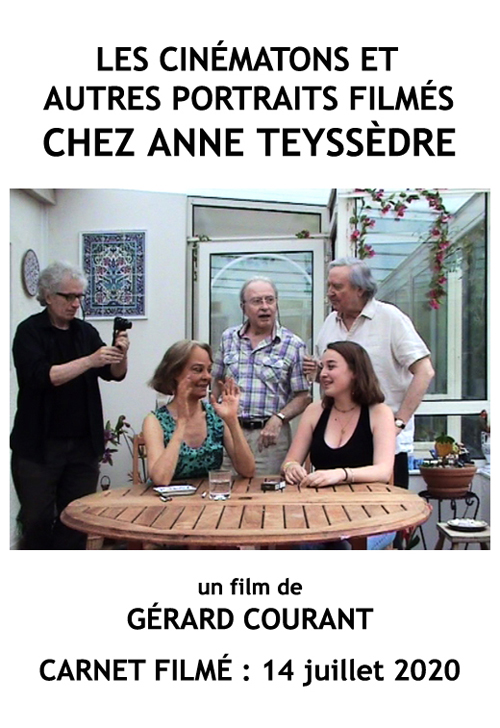 image du film LES CINMATONS ET AUTRES PORTRAITS FILMS CHEZ ANNE TEYSSDRE (CARNET FILM : 14 juillet 2020).