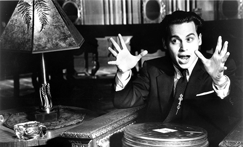 image du film COMPRESSION ED WOOD DE TIM BURTON.