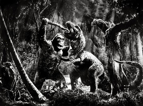 image du film COMPRESSION KING KONG DE MERIAN C COOPER ET ERNEST B SCHOEDSACK.