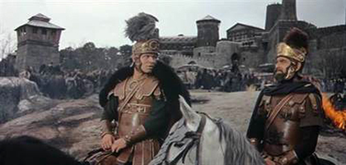 image du film COMPRESSION THE FALL OF THE ROMAN EMPIRE DE ANTHONY MANN.