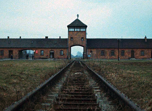 image du film COMPRESSION SHOAH DE CLAUDE LANZMANN.