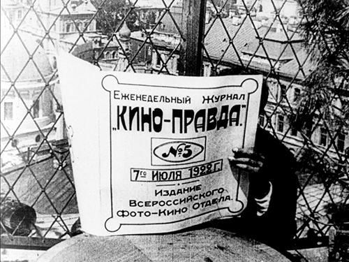 image du film COMPRESSION KINO-PRAVDA DE DZIGA VERTOV.