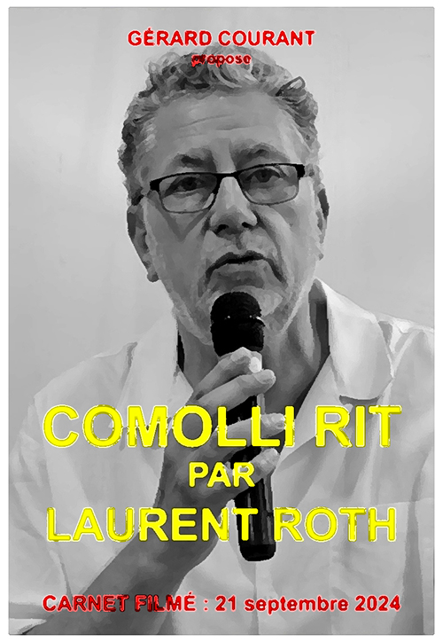 image du film COMOLLI RIT PAR LAURENT ROTH (CARNET FILMɠ: 21 septembre 2024).